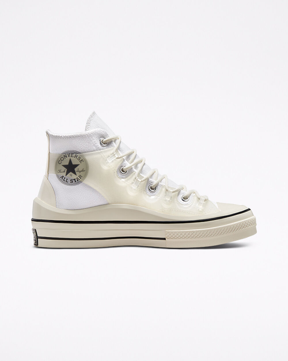 Converse Chuck 70 Sneakers Dam Vita Svarta | REA-634208