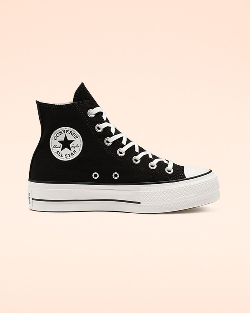 Converse Chuck Taylor All Star Sneakers Dam Svarta Vita | REA-213498