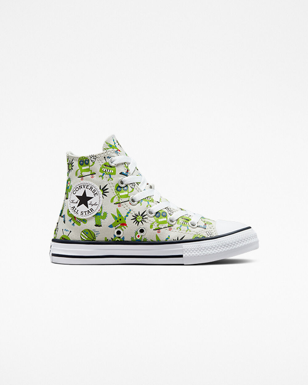 Converse Chuck Taylor All Star Sneakers Tjej Ljusgrå Svarta | REA-312648