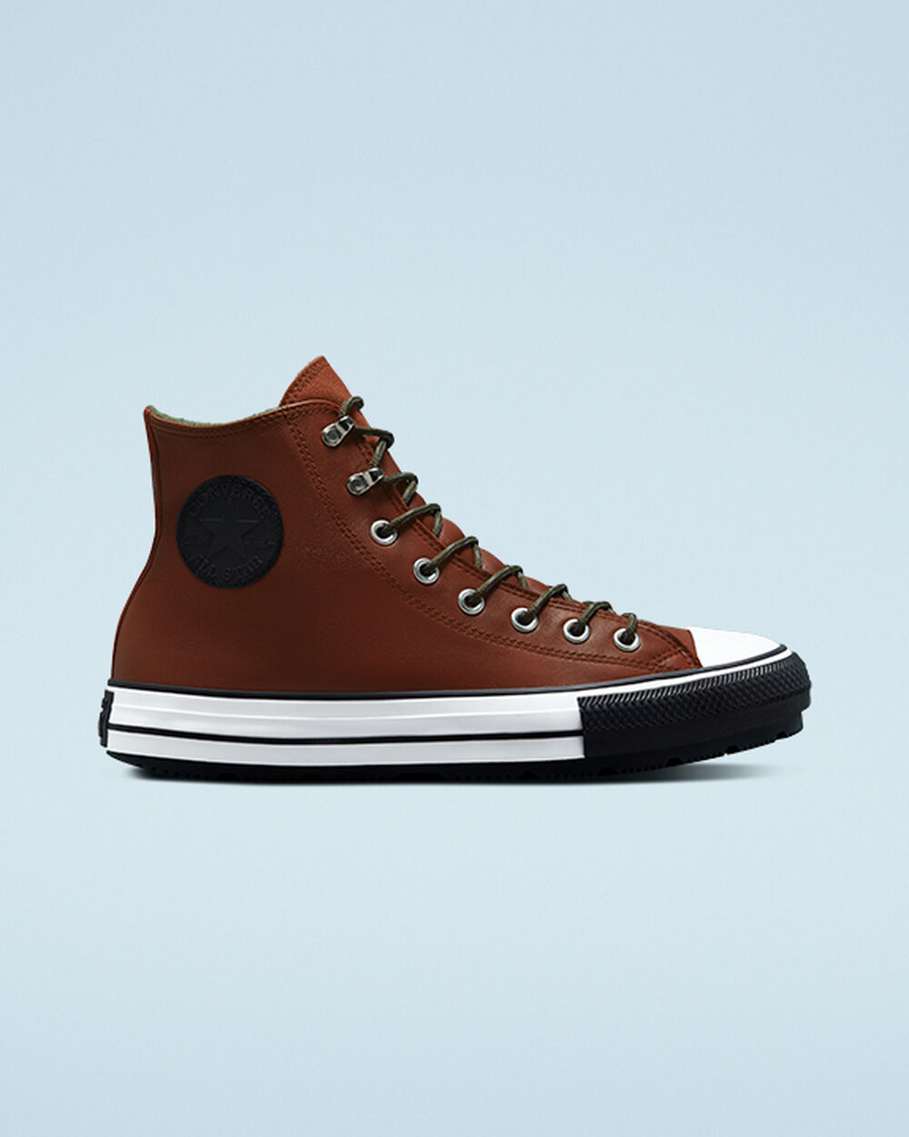 Converse Chuck Taylor All Star Vinterkängor Dam Bruna Vita Svarta | REA-059238