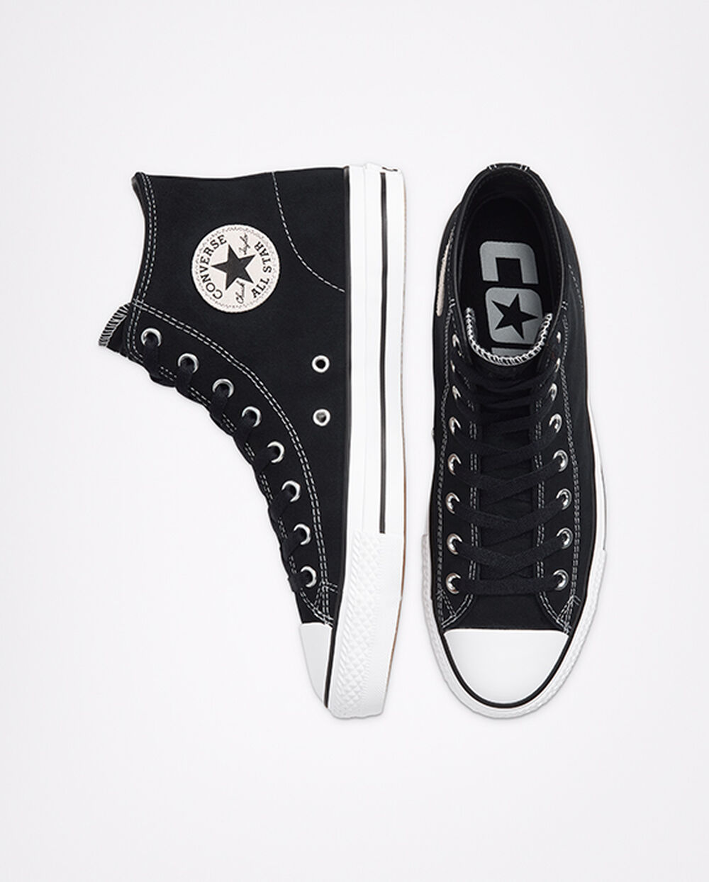 Converse CONS Chuck Taylor All Star Pro Sneakers Herr Svarta Vita | REA-591068