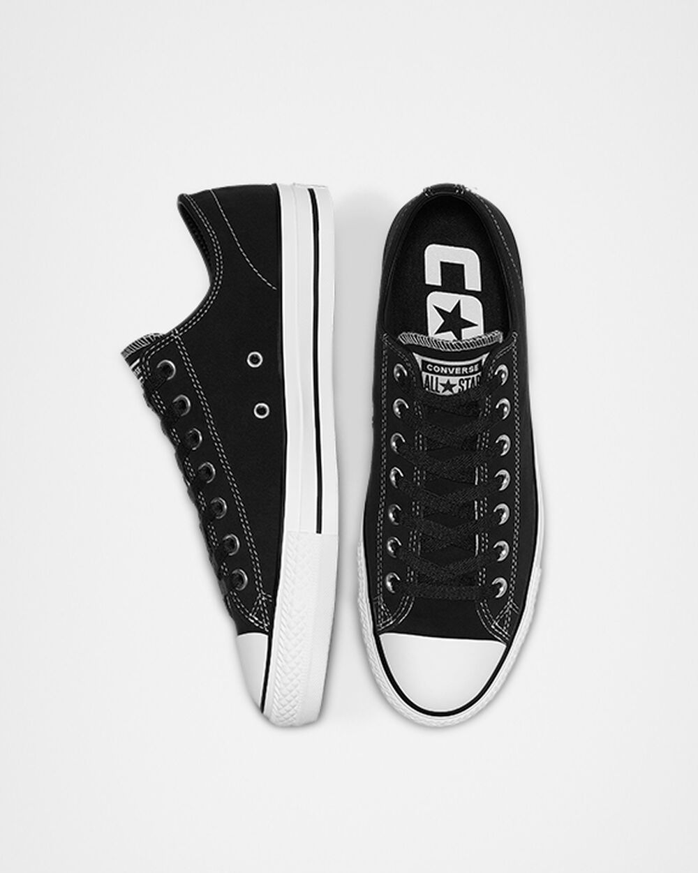 Converse CONS Chuck Taylor All Star Pro Sneakers Herr Svarta Vita | REA-821578