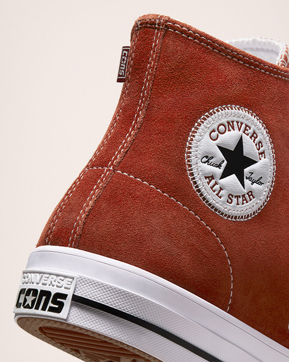 Converse CONS Chuck Taylor All Star Pro Sneakers Dam Mörkröda Svarta Vita | REA-960728