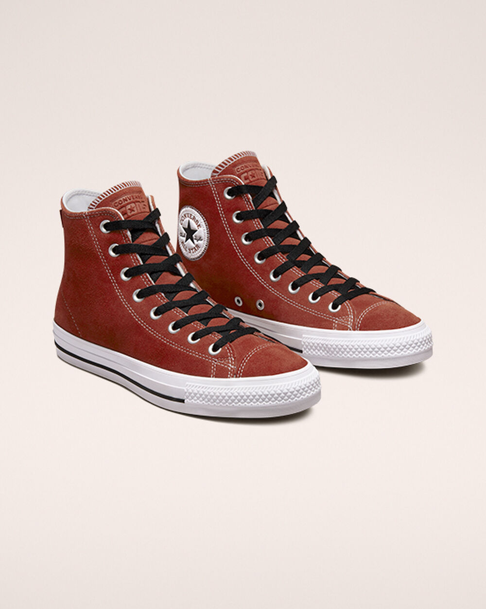 Converse CONS Chuck Taylor All Star Pro Sneakers Dam Mörkröda Svarta Vita | REA-960728