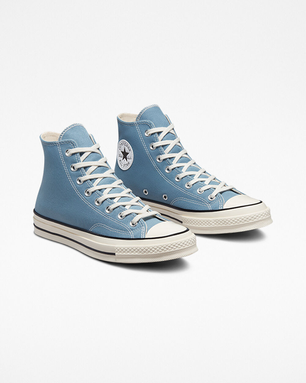 Converse Chuck 70 Sneakers Dam Indigo Vita Svarta | REA-931688