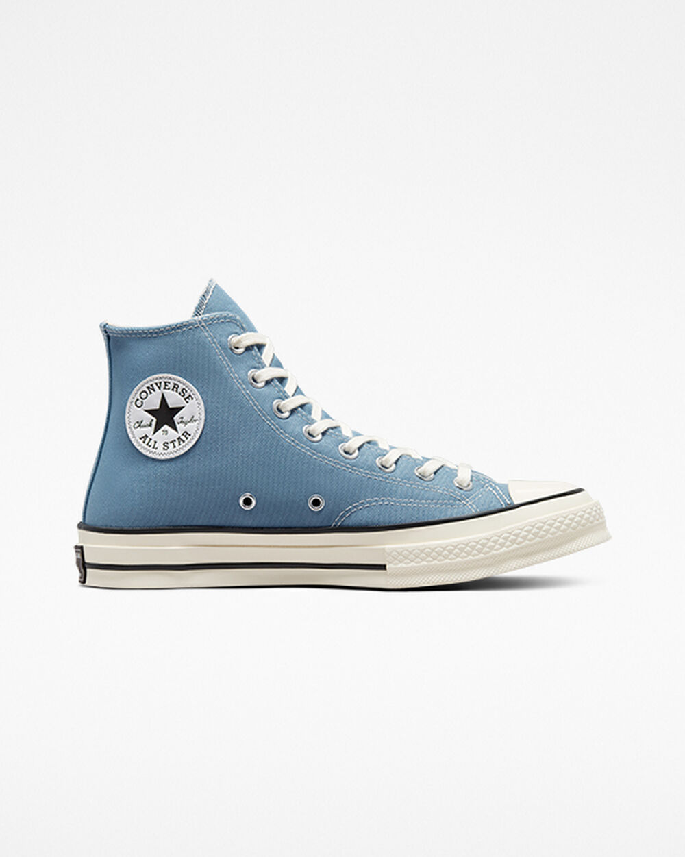 Converse Chuck 70 Sneakers Dam Indigo Vita Svarta | REA-931688