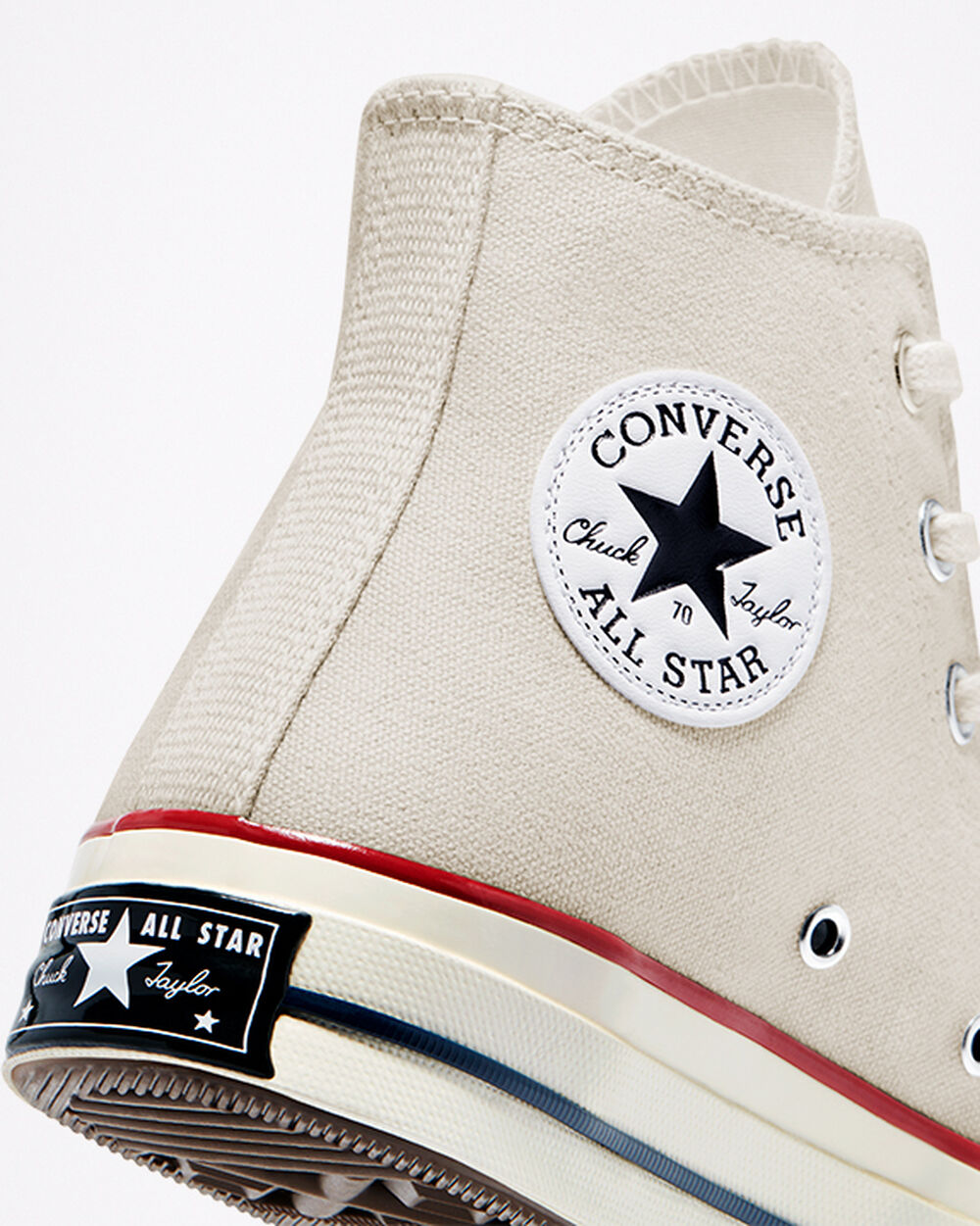 Converse Chuck 70 Sneakers Dam Khaki Mörkröda Vita | REA-546308