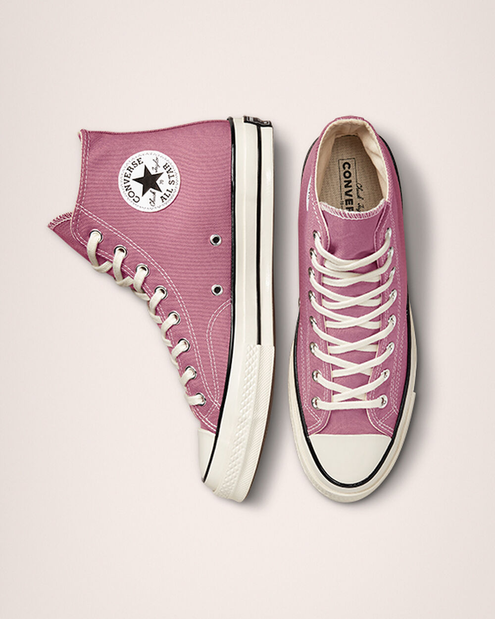 Converse Chuck 70 Sneakers Dam Rosa Vita Svarta | REA-975148