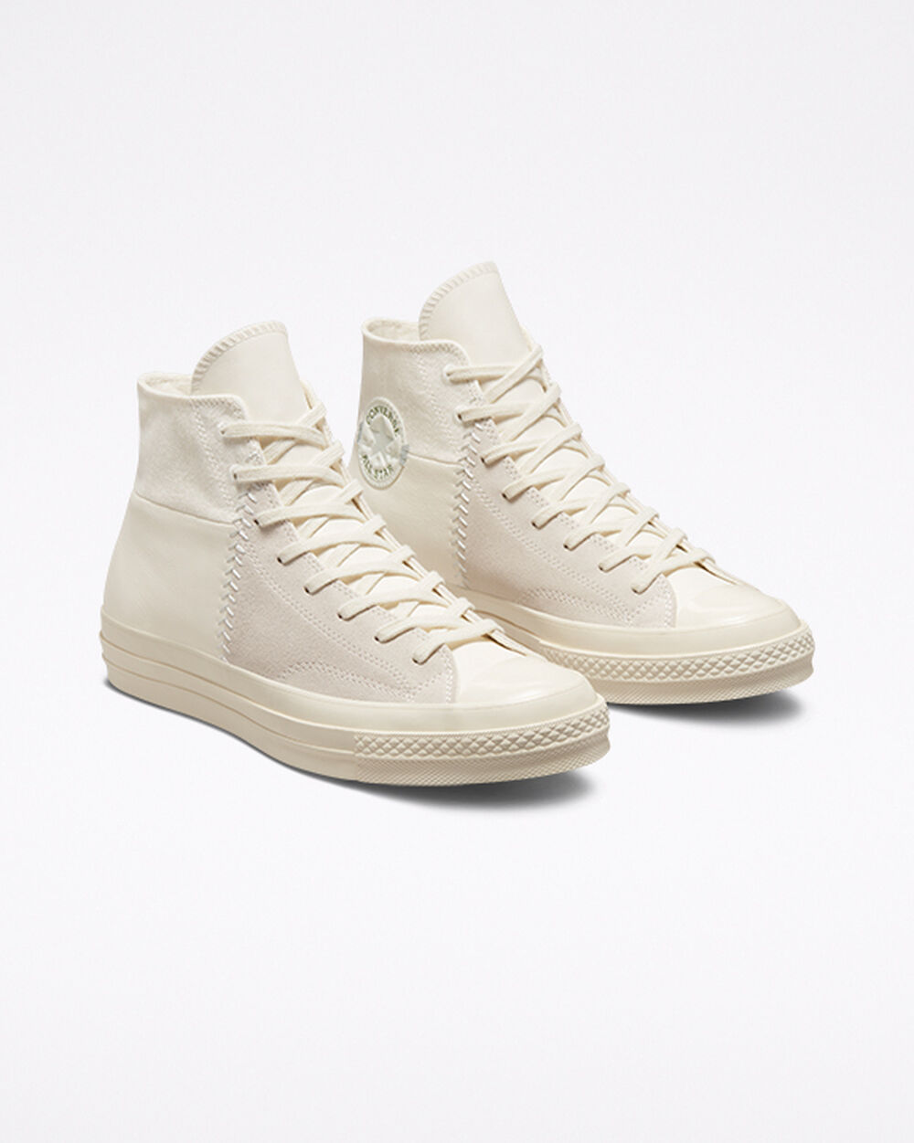 Converse Chuck 70 Sneakers Dam Vita Ljussilver | REA-653408