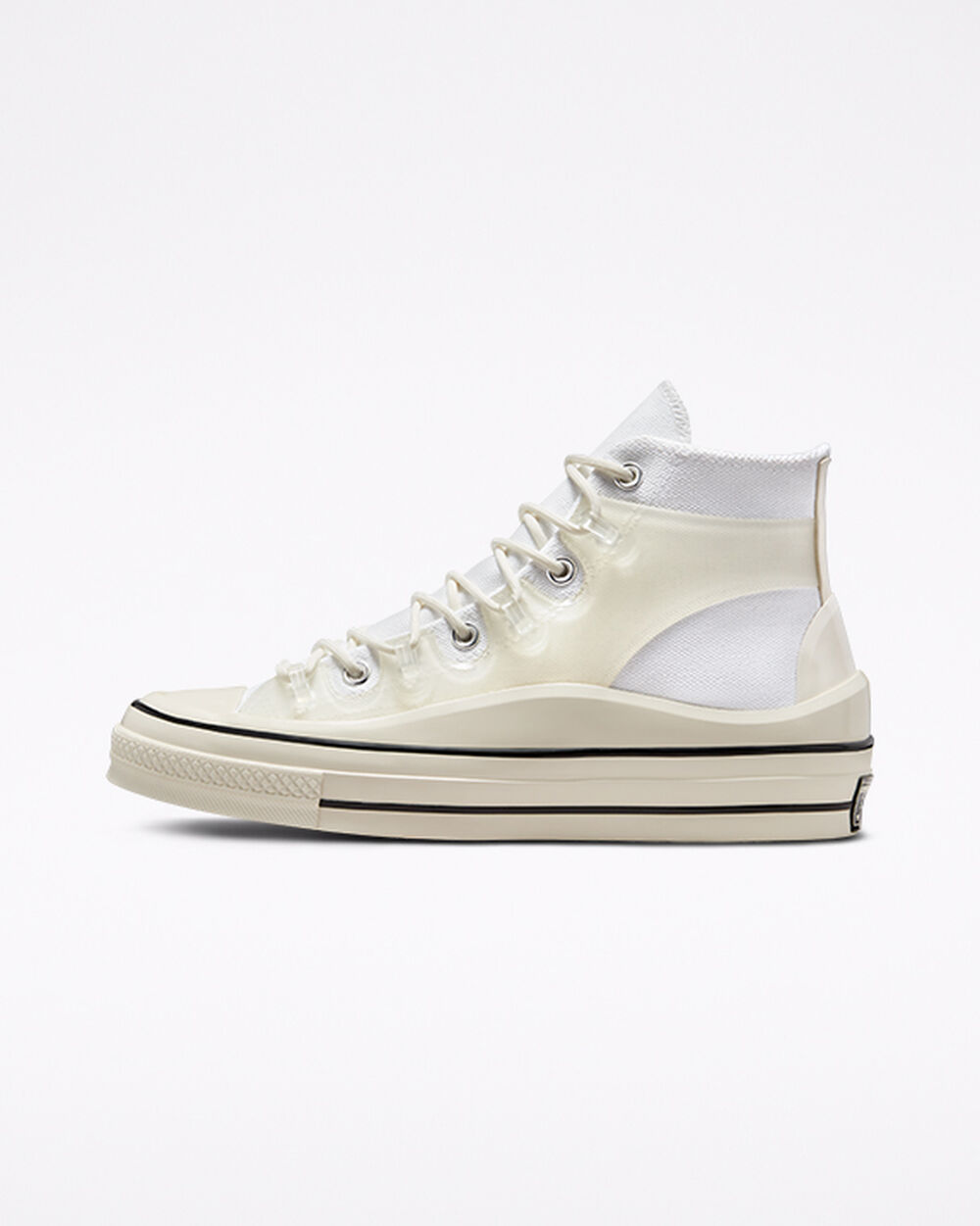 Converse Chuck 70 Sneakers Dam Vita Svarta | REA-634208