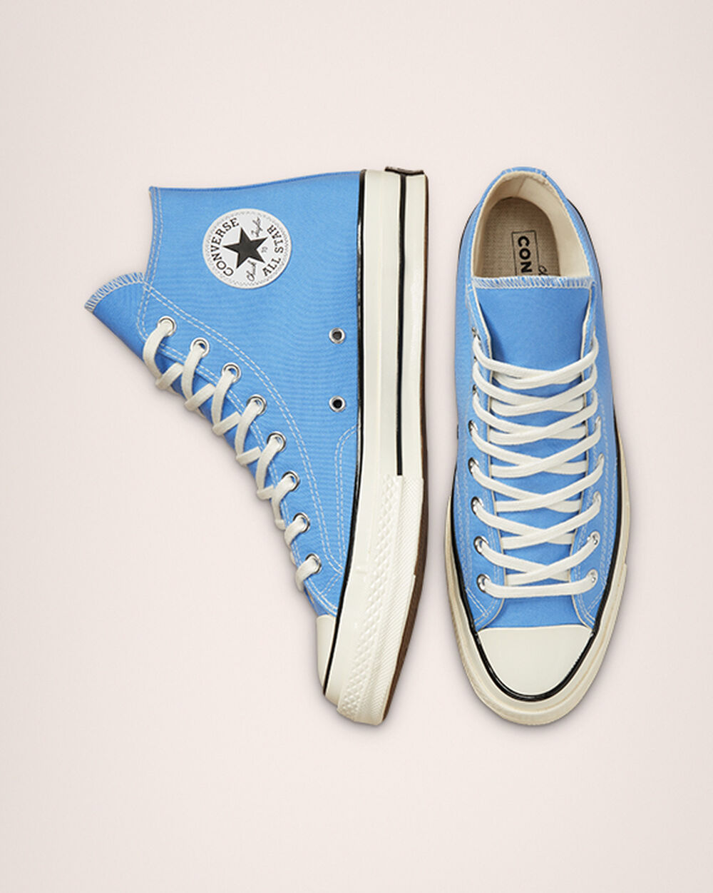 Converse Chuck 70 Sneakers Herr Blå Vita Svarta | REA-231088