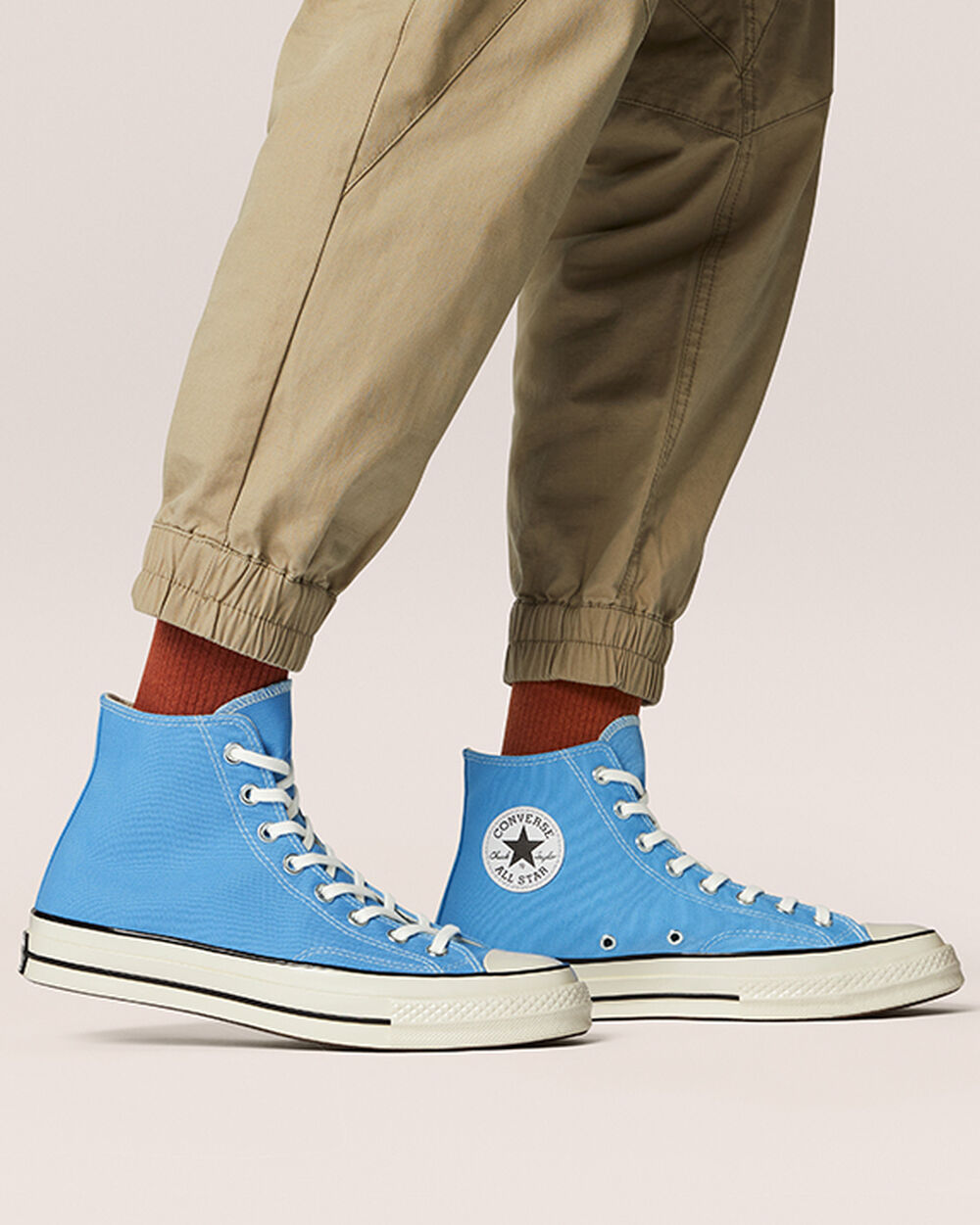 Converse Chuck 70 Sneakers Herr Blå Vita Svarta | REA-231088