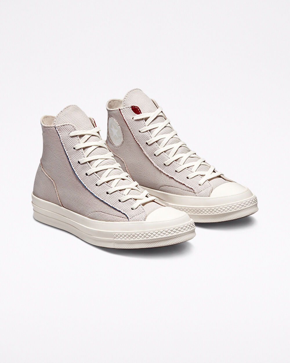 Converse Chuck 70 Sneakers Herr Ljussilver Rosa Vita | REA-108358