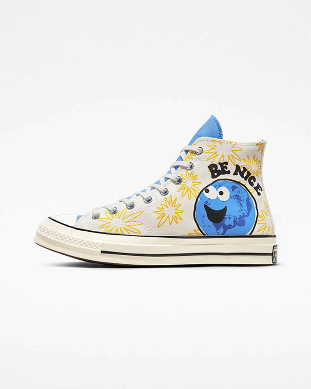 Converse Chuck 70 Sneakers Herr Vita Blå | REA-936858