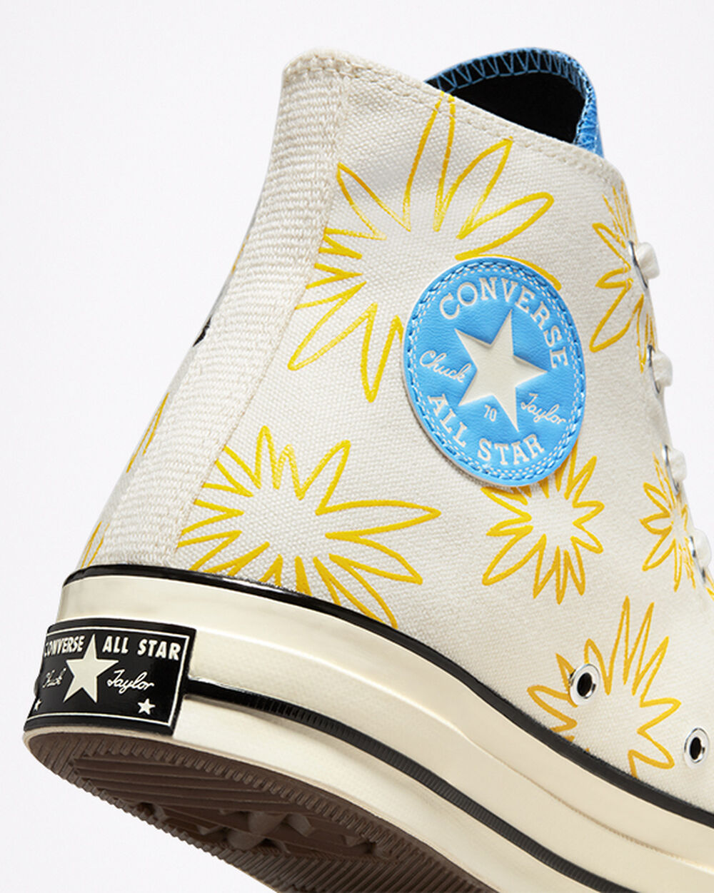 Converse Chuck 70 Sneakers Herr Vita Blå | REA-936858