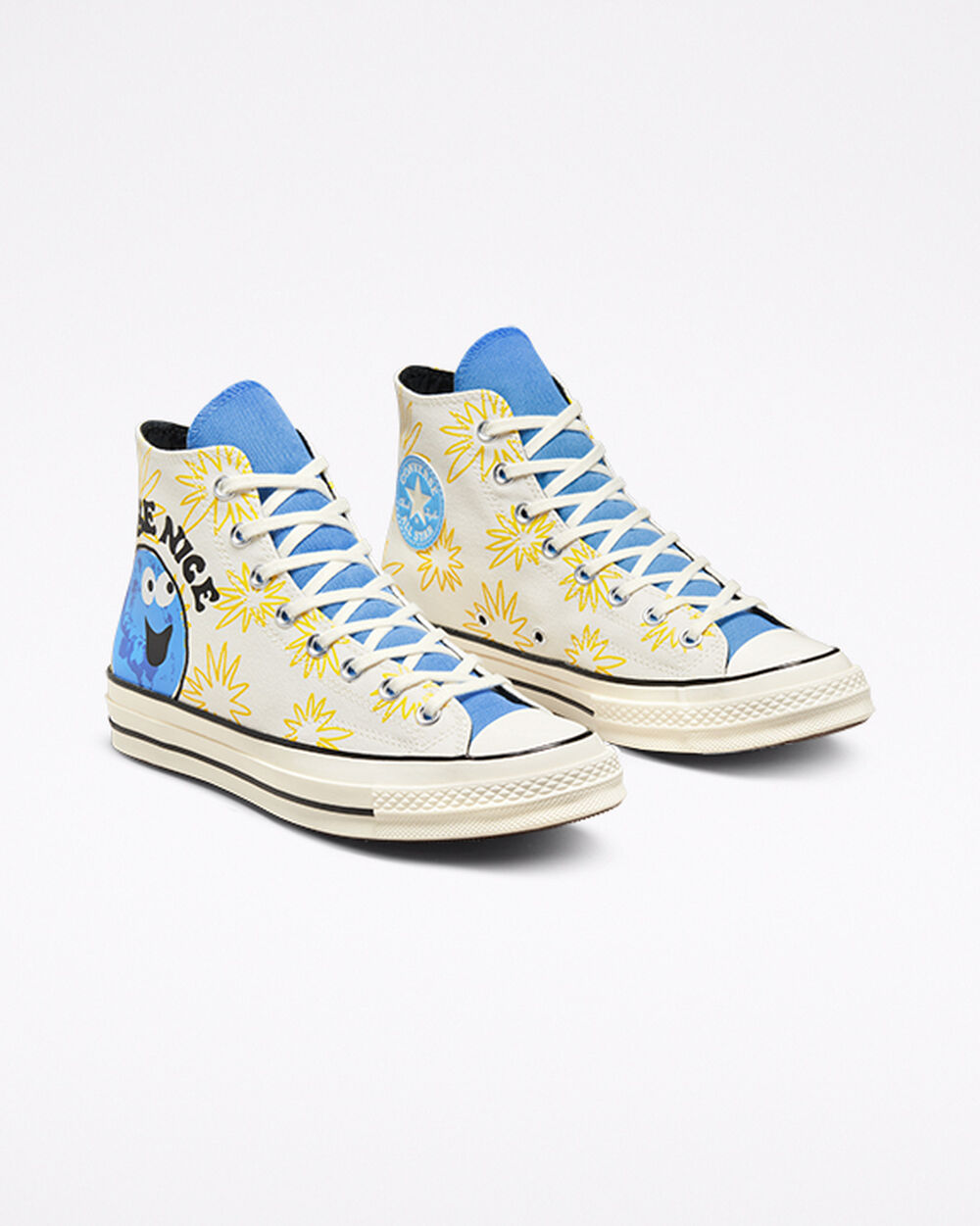 Converse Chuck 70 Sneakers Herr Vita Blå | REA-936858