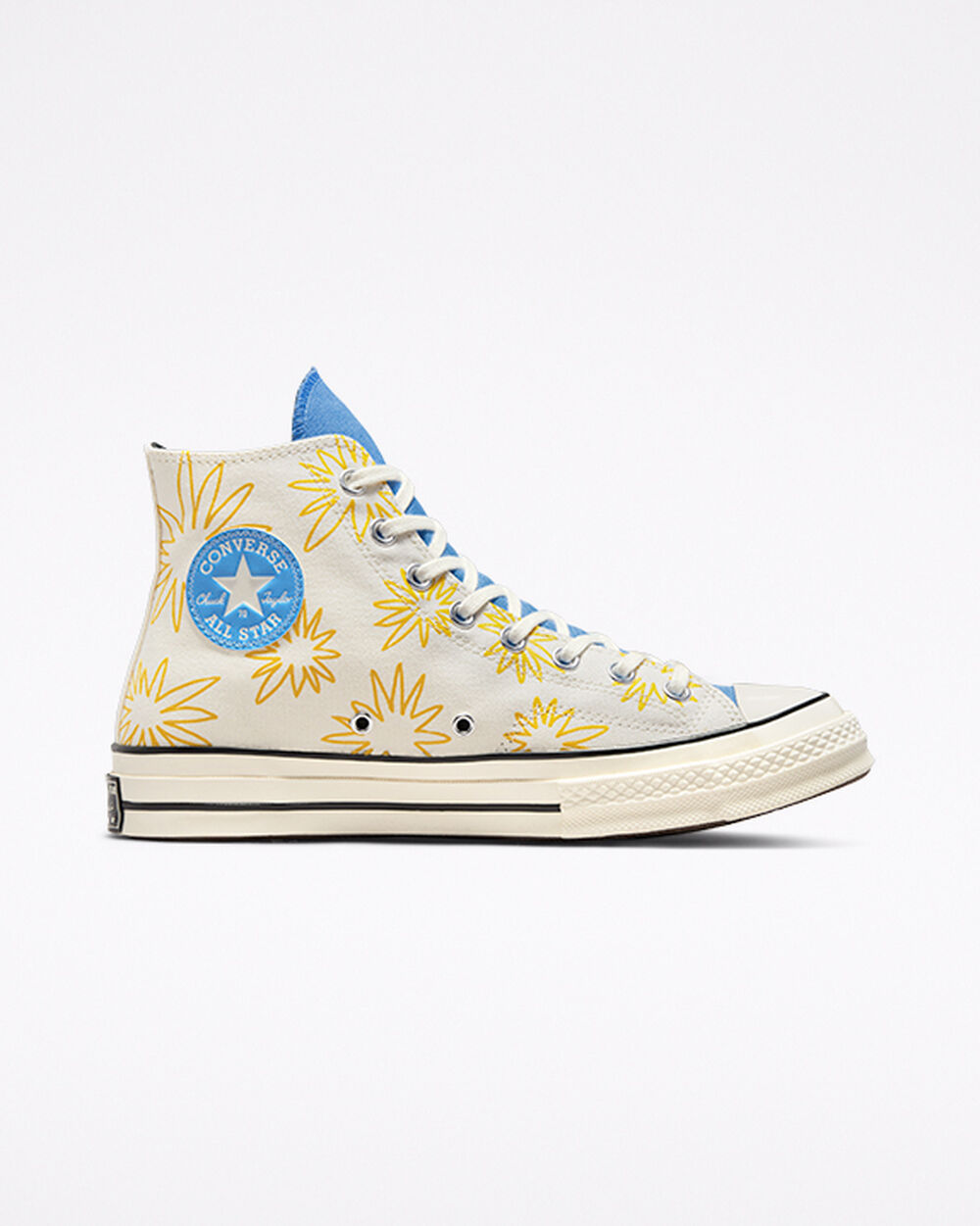 Converse Chuck 70 Sneakers Herr Vita Blå | REA-936858