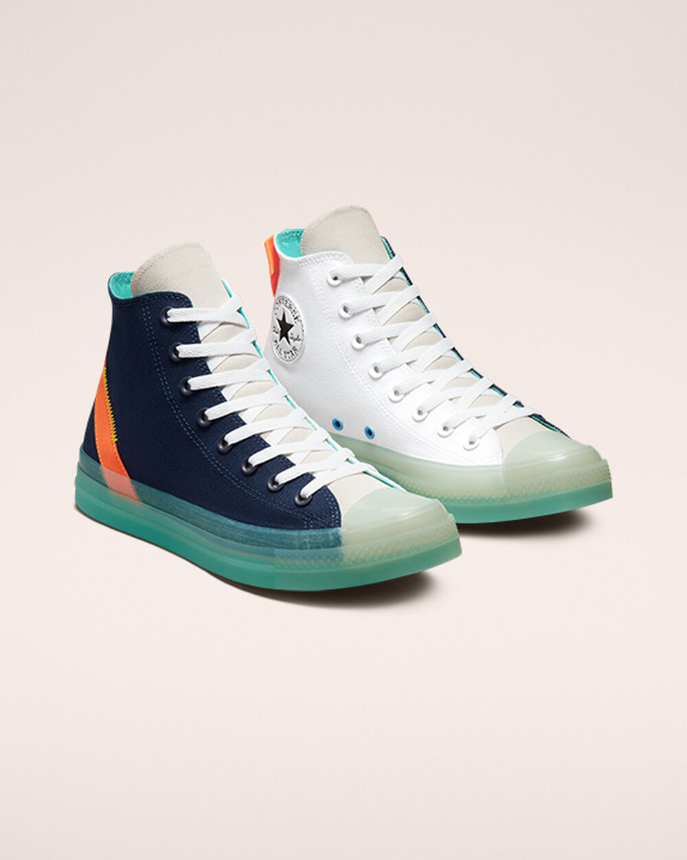 Converse Chuck Taylor All Star CX Sneakers Herr Vita Marinblå | REA-104538