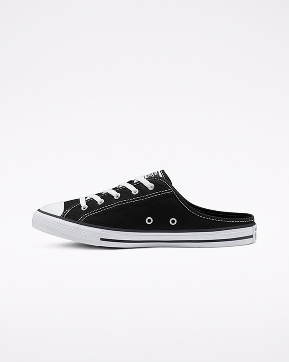 Converse Chuck Taylor All Star Slip On Dam Svarta Vita | REA-316788