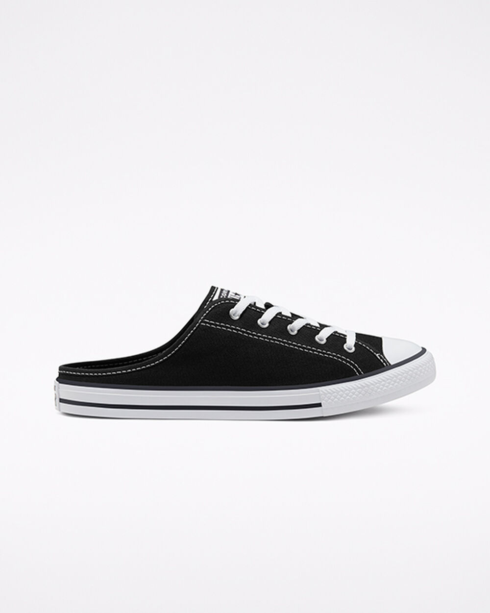 Converse Chuck Taylor All Star Slip On Dam Svarta Vita | REA-316788