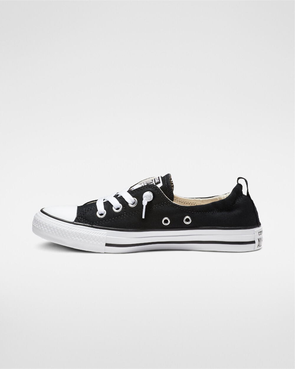 Converse Chuck Taylor All Star Slip On Dam Svarta | REA-354108