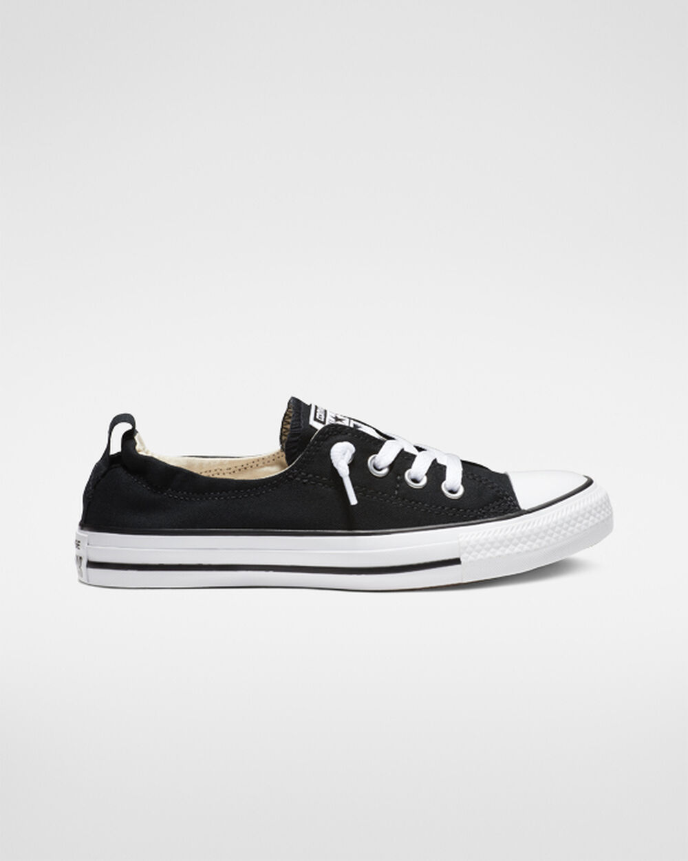 Converse Chuck Taylor All Star Slip On Dam Svarta | REA-354108