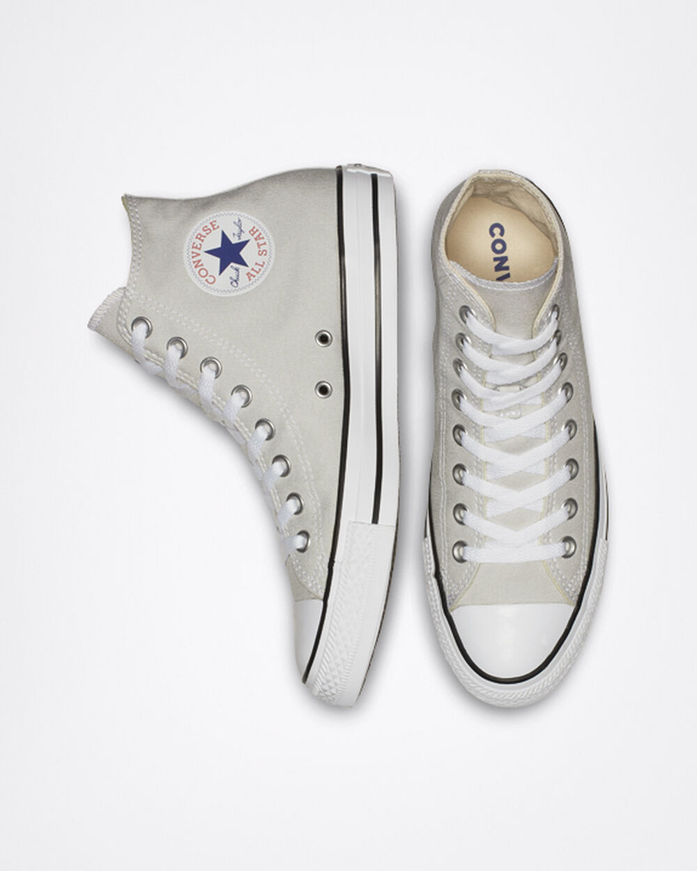 Converse Chuck Taylor All Star Sneakers Dam Ljusgrå | REA-097638