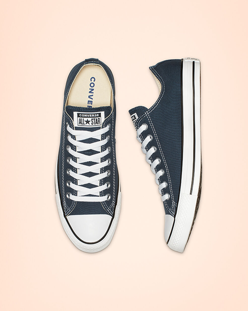 Converse Chuck Taylor All Star Sneakers Dam Marinblå | REA-145728