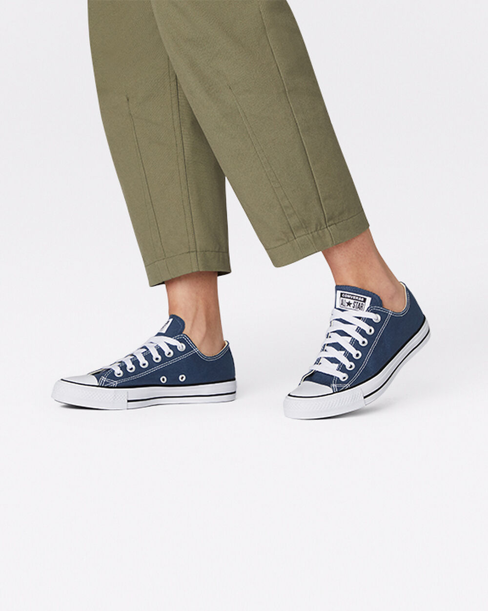 Converse Chuck Taylor All Star Sneakers Dam Marinblå | REA-145728