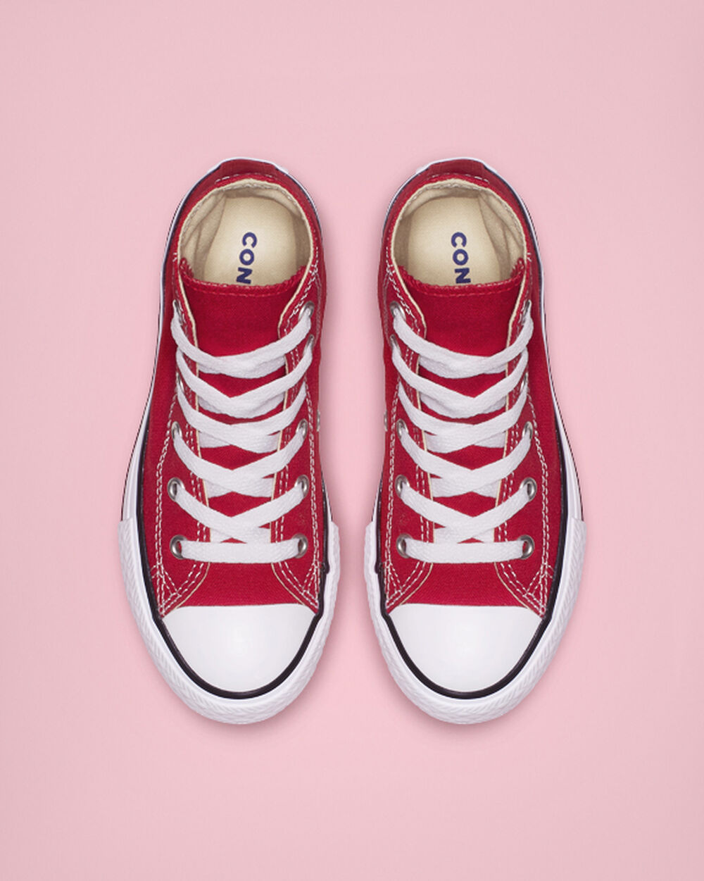 Converse Chuck Taylor All Star Sneakers Pojke Röda | REA-146938