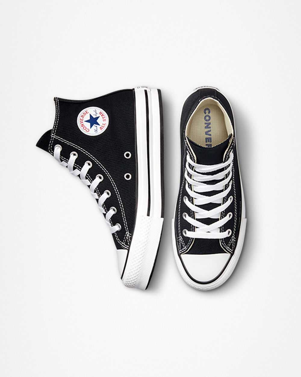 Converse Chuck Taylor All Star Sneakers Tjej Svarta Vita Svarta | REA-165948