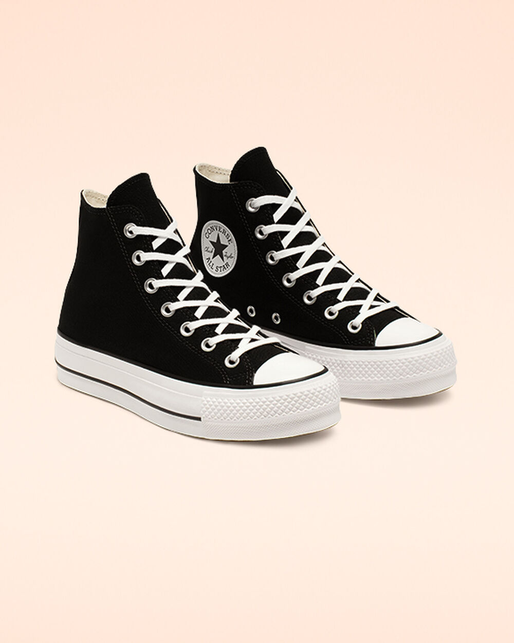 Converse Chuck Taylor All Star Sneakers Dam Svarta Vita | REA-213498