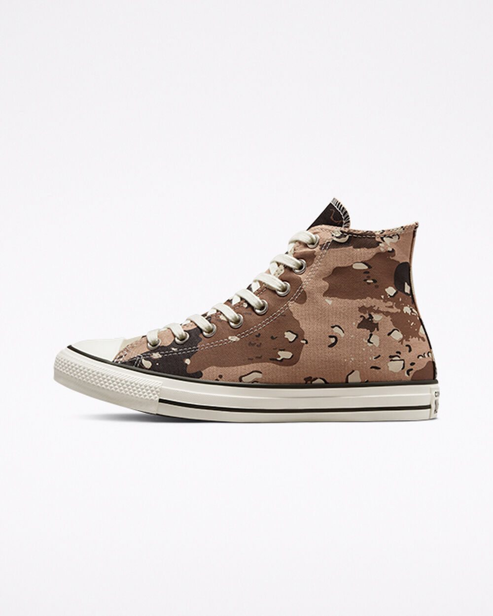 Converse Chuck Taylor All Star Sneakers Herr Bruna Vita Svarta | REA-283508