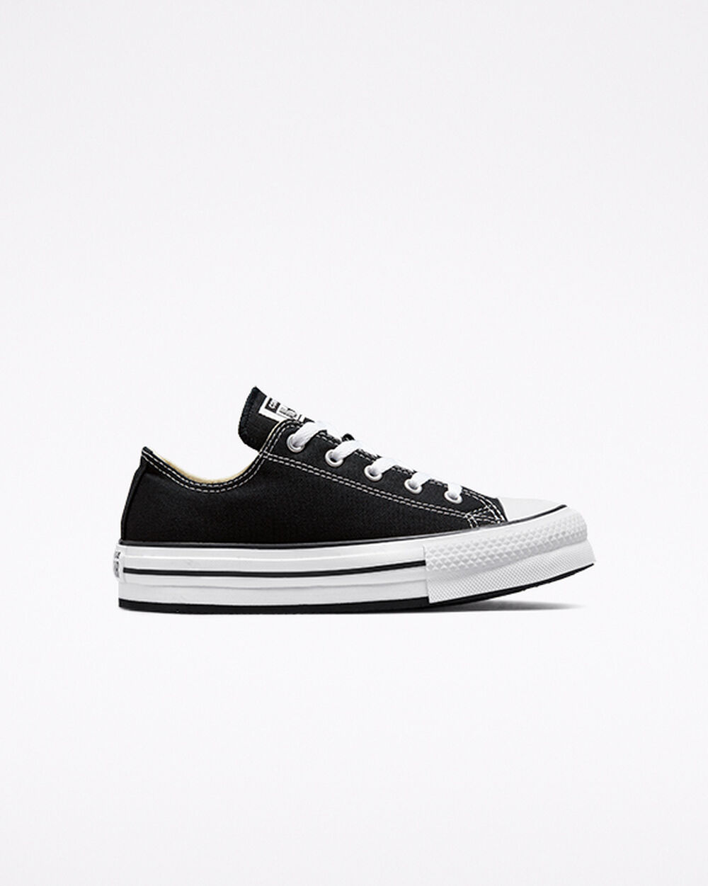 Converse Chuck Taylor All Star Sneakers Tjej Svarta Vita Svarta | REA-327968