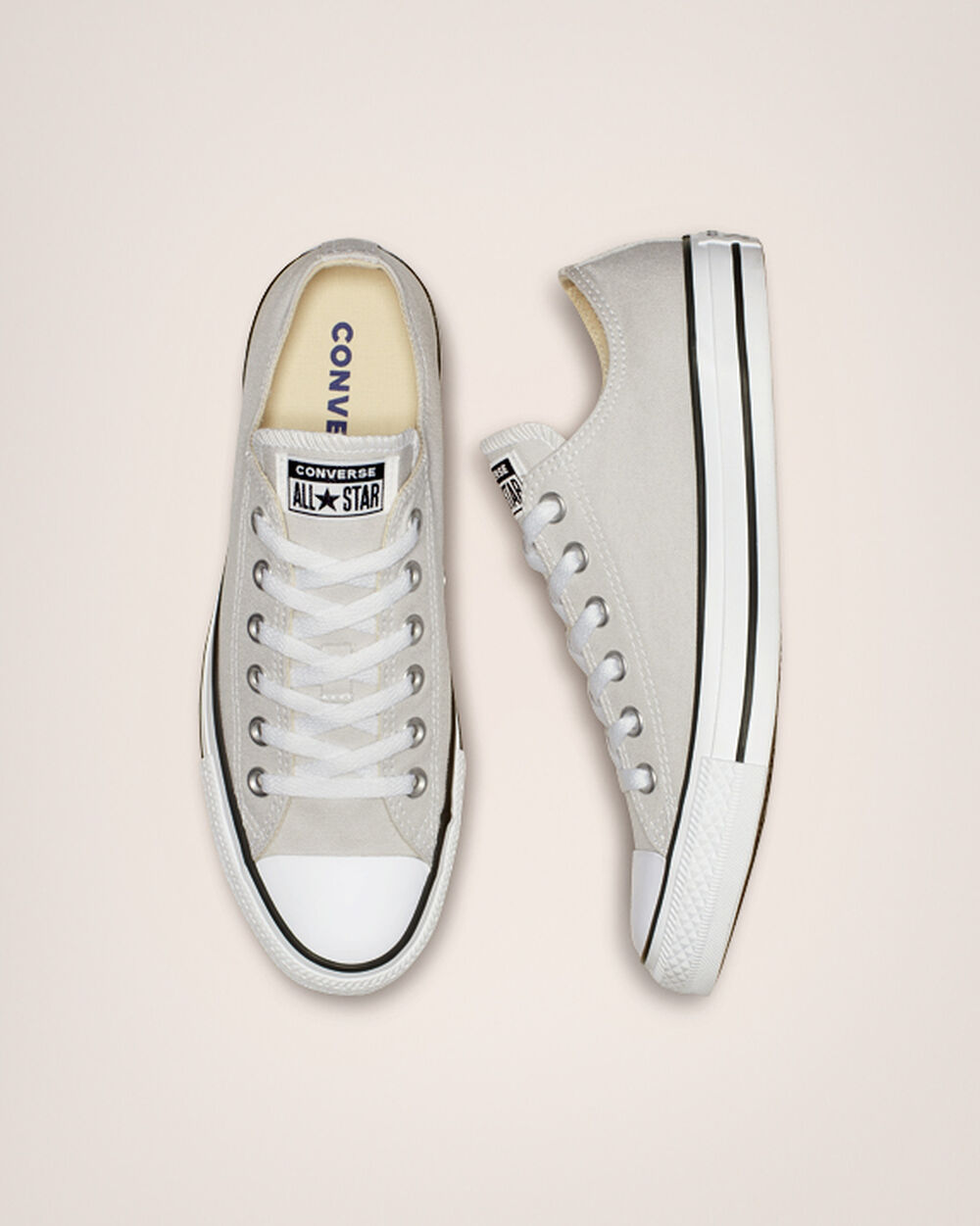 Converse Chuck Taylor All Star Sneakers Dam Ljusgrå | REA-350648