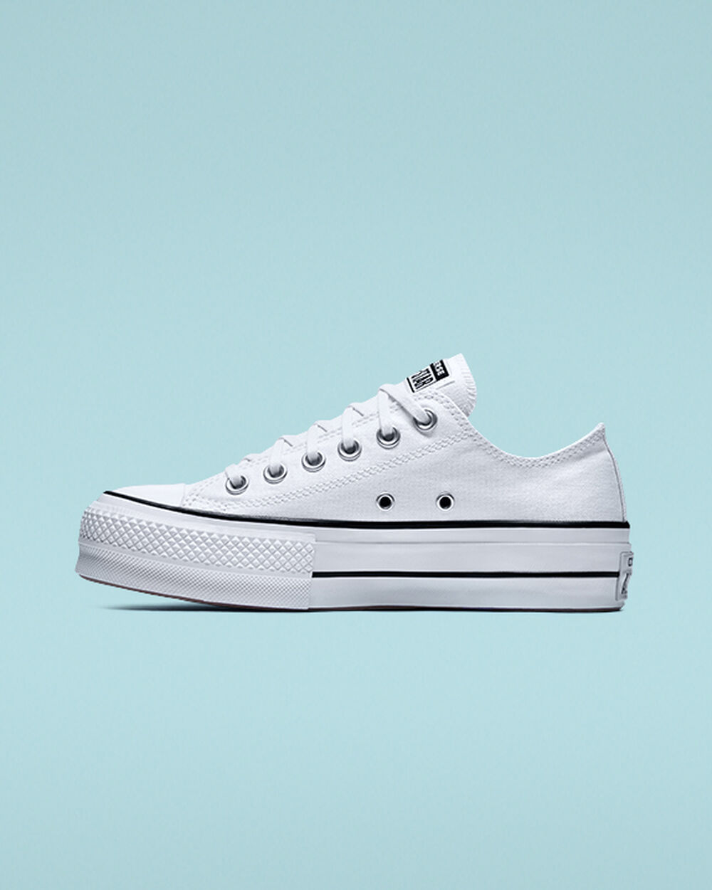 Converse Chuck Taylor All Star Sneakers Dam Vita Svarta Vita | REA-481678