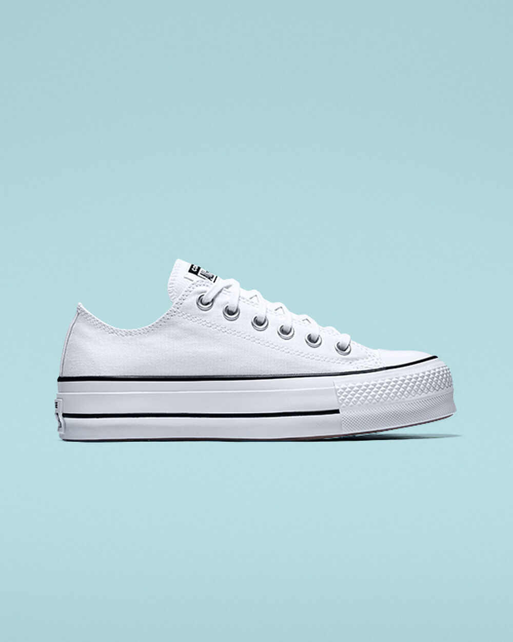 Converse Chuck Taylor All Star Sneakers Dam Vita Svarta Vita | REA-481678