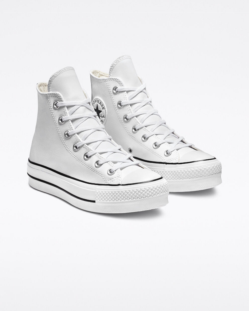 Converse Chuck Taylor All Star Sneakers Dam Vita Svarta Vita | REA-514988