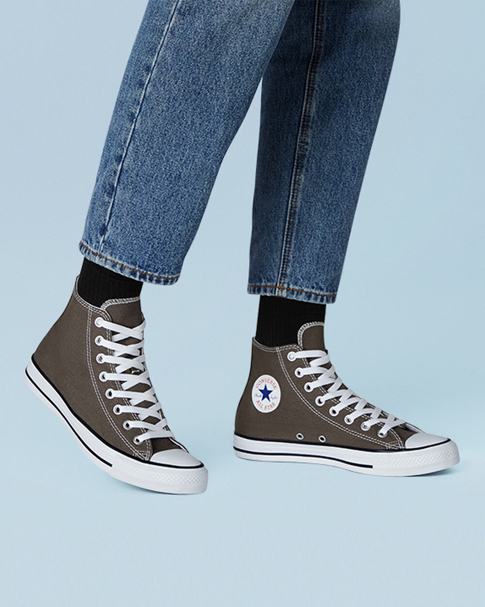 Converse Chuck Taylor All Star Sneakers Dam Mörkgrå | REA-543108