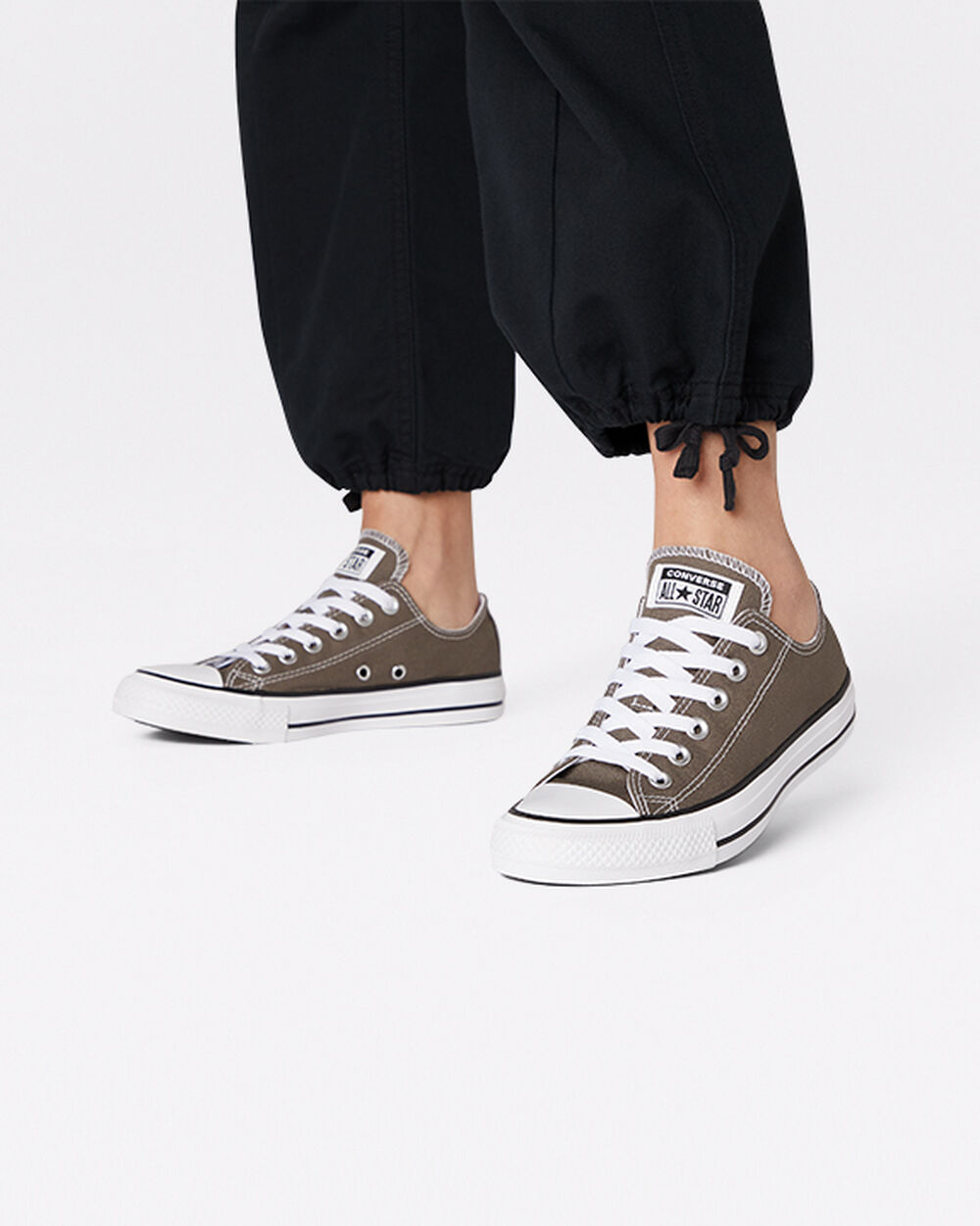 Converse Chuck Taylor All Star Sneakers Dam Mörkgrå | REA-587018