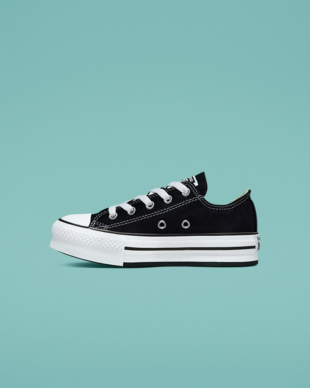 Converse Chuck Taylor All Star Sneakers Tjej Svarta Vita Svarta | REA-603178