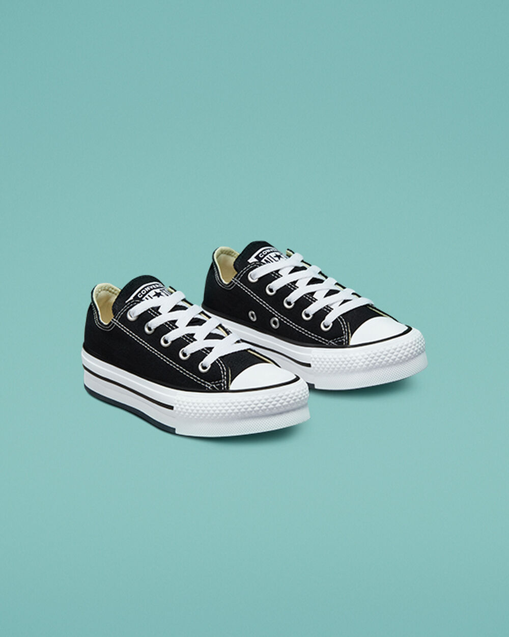 Converse Chuck Taylor All Star Sneakers Tjej Svarta Vita Svarta | REA-603178