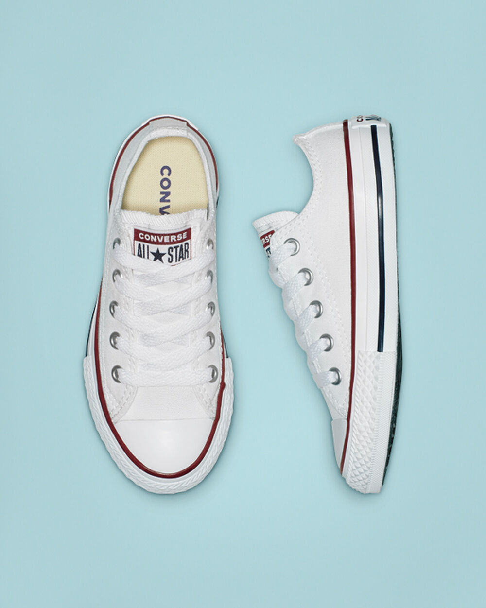 Converse Chuck Taylor All Star Sneakers Tjej Vita | REA-627858