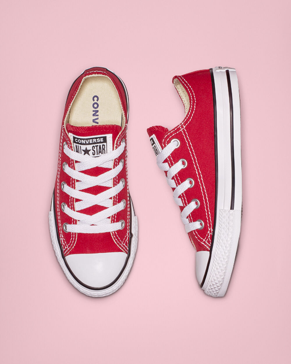 Converse Chuck Taylor All Star Sneakers Pojke Röda | REA-642758