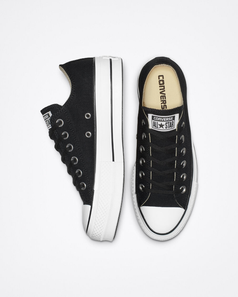 Converse Chuck Taylor All Star Sneakers Dam Svarta Vita | REA-684278