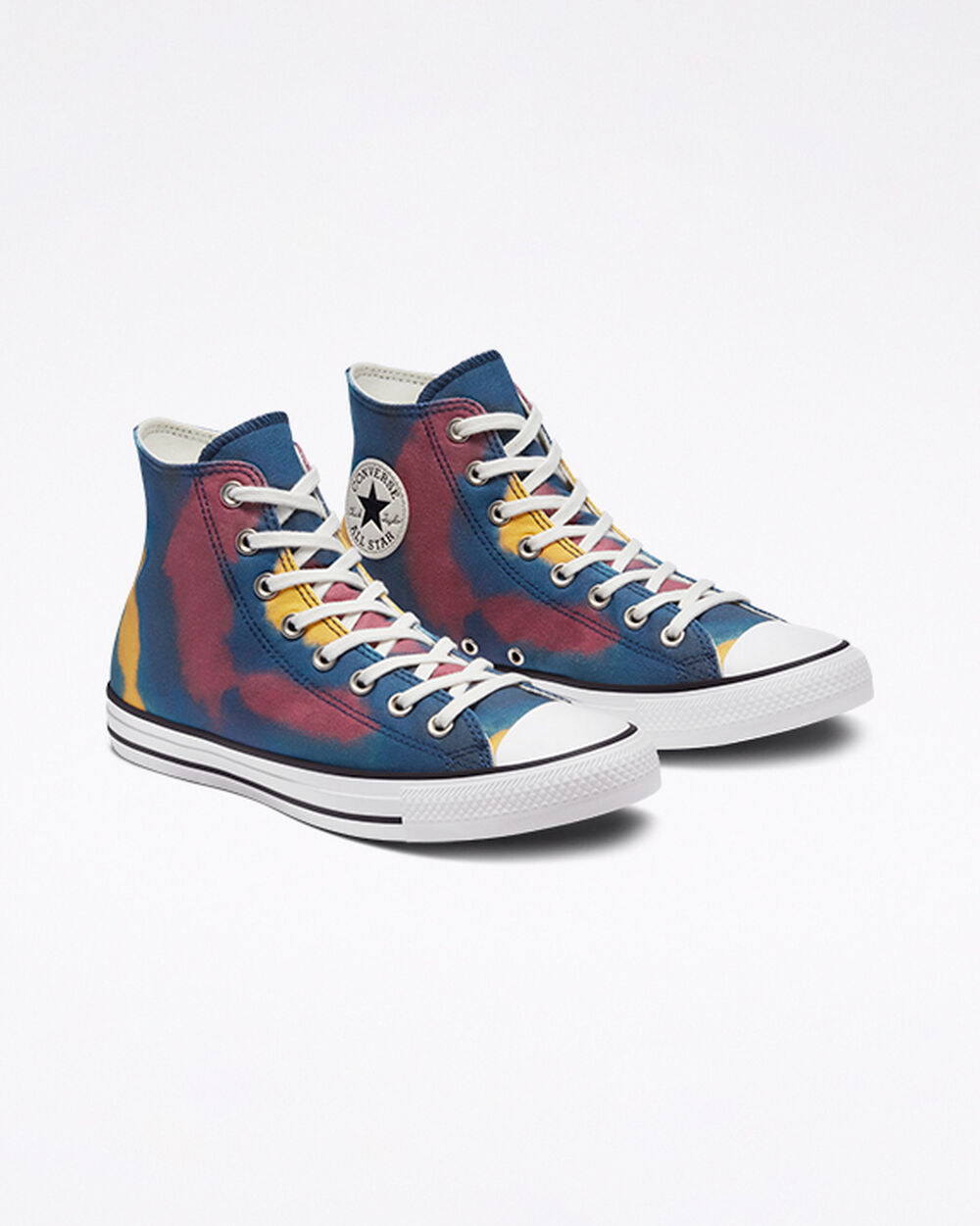 Converse Chuck Taylor All Star Sneakers Herr Blå Olika Färger Vita | REA-824958