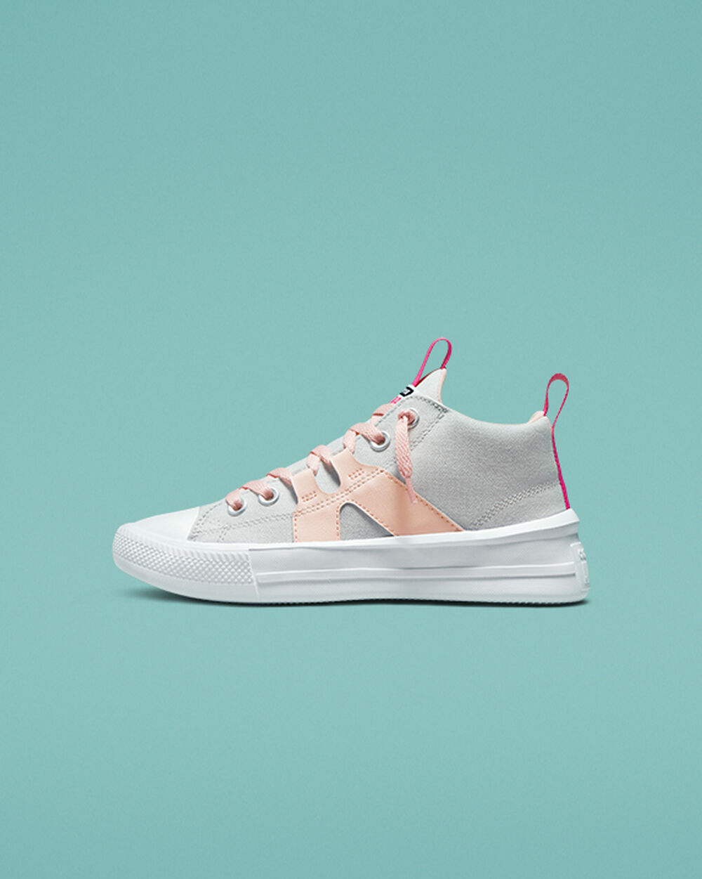 Converse Chuck Taylor All Star Sneakers Pojke Ljusgrå Rosa | REA-836418