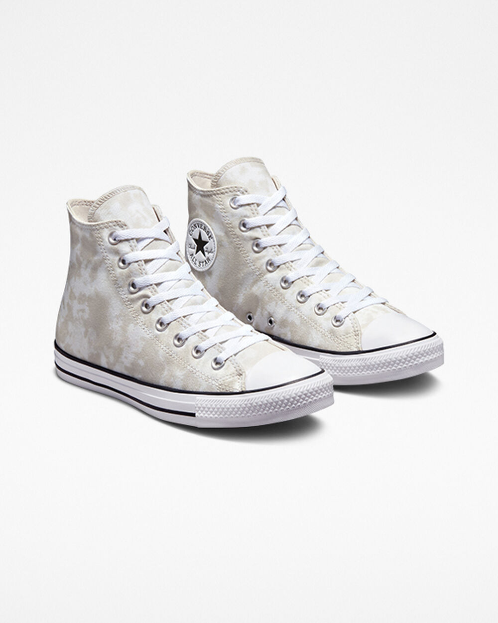 Converse Chuck Taylor All Star Sneakers Dam Beige Vita Svarta | REA-987248