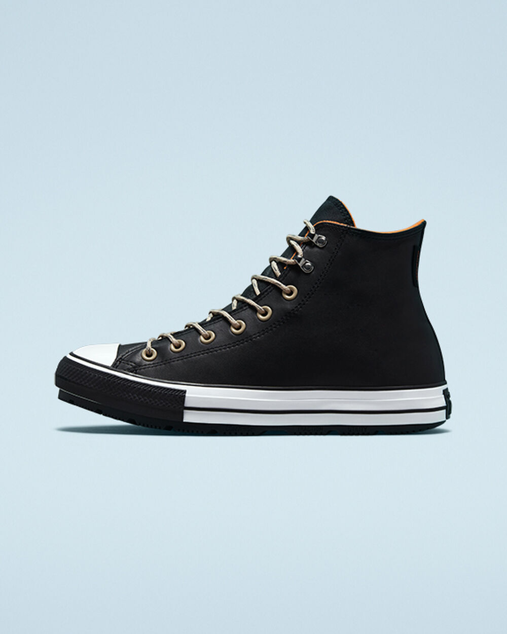 Converse Chuck Taylor All Star Vinterkängor Dam Svarta Vita Svarta | REA-091438