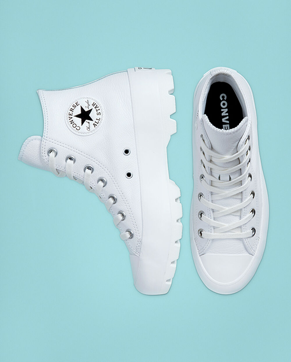 Converse Chuck Taylor All Star Vinterkängor Dam Vita Svarta Vita | REA-691858